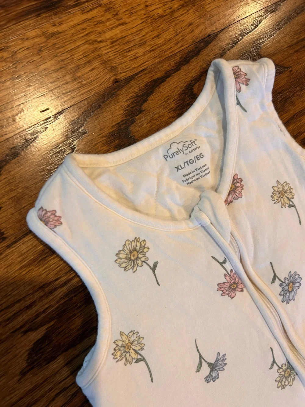 Carter’s PurelySoft Wearable Blanket Sleep Sack XL 18-24 Months Floral 1.0 TOG